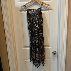 Giani Bernini black cutwork Dress